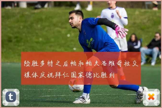 险胜多特之后帕和帕夫洛维奇社交媒体庆祝拜仁国家德比胜利
